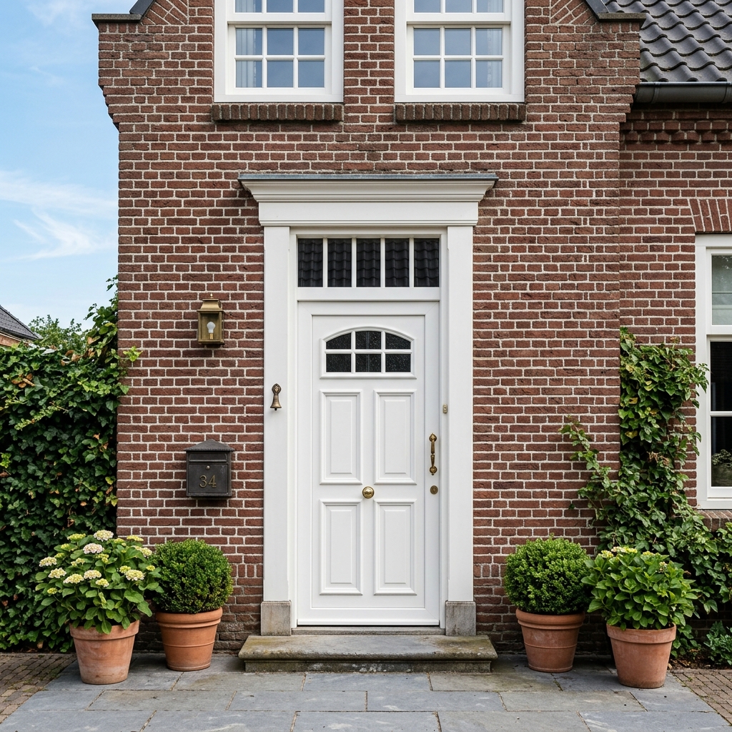 Achterdeur met Borstwering