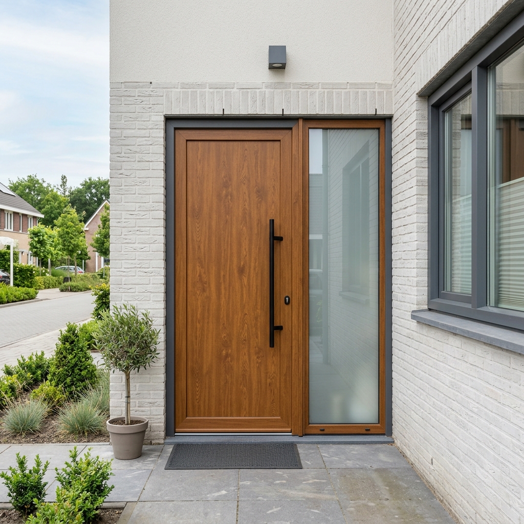 Houtlook Achterdeur